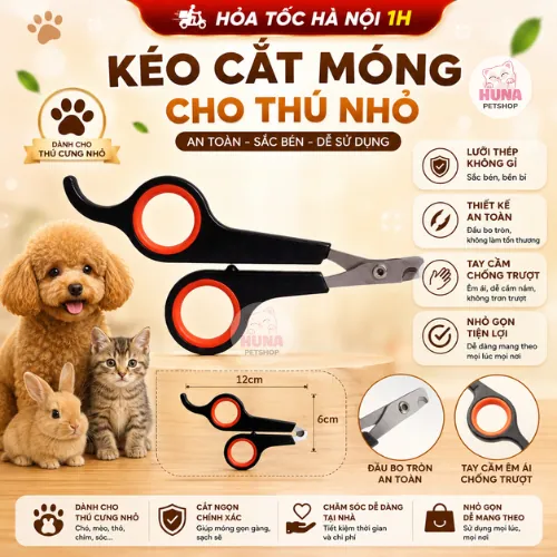 Kéo Cắt Móng Cho Guinea Pig, Bọ Ú, Chuột Lang, Thỏ, Chinchilla, Chó, Mèo