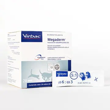 Gói Gel Dinh Dưỡng Virbac Megaderm 4ml Giúp Mượt Lông, Da Và Giảm Ngứa Chó Mèo