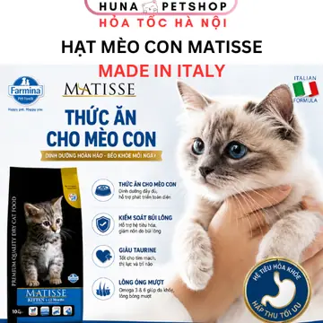 Hạt mèo Farmina Matisse – Indoor & Kitten Thức Ăn Khô Cao Cấp Cho Mèo Từ Italy