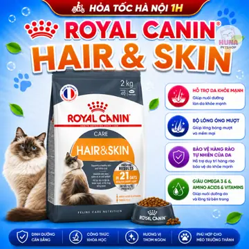 Royal Canin Hair & Skin 400g / 2kg – Thức Ăn Hoàn Hảo Chăm Sóc Da Và Lông Cho Mèo