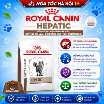 Hạt Cho Mèo Royal Canin Hepatic Feline (2kg) - Hỗ Trợ Chức Năng Gan