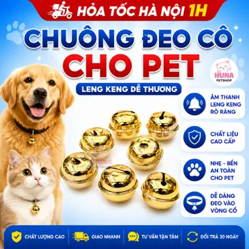 Chuông Đeo Cổ Thú Cưng