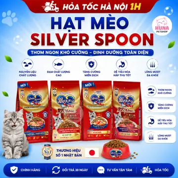 Hạt Silver Spoon cho mèo mọi lứa tuổi