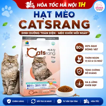 Thức ăn cho mèo catrang hạt CATSRANG 5KG